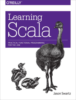 Jason Swartz Learning Scala