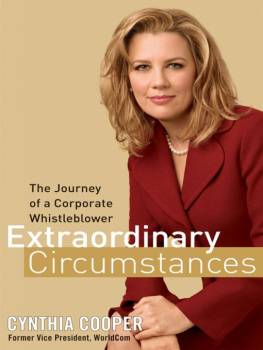 Cynthia Cooper - Extraordinary Circumstances