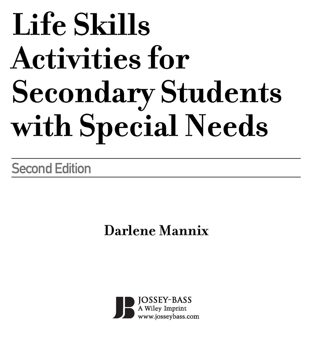 About This Book Life Skills Activities for Secondary Students with Special - photo 2