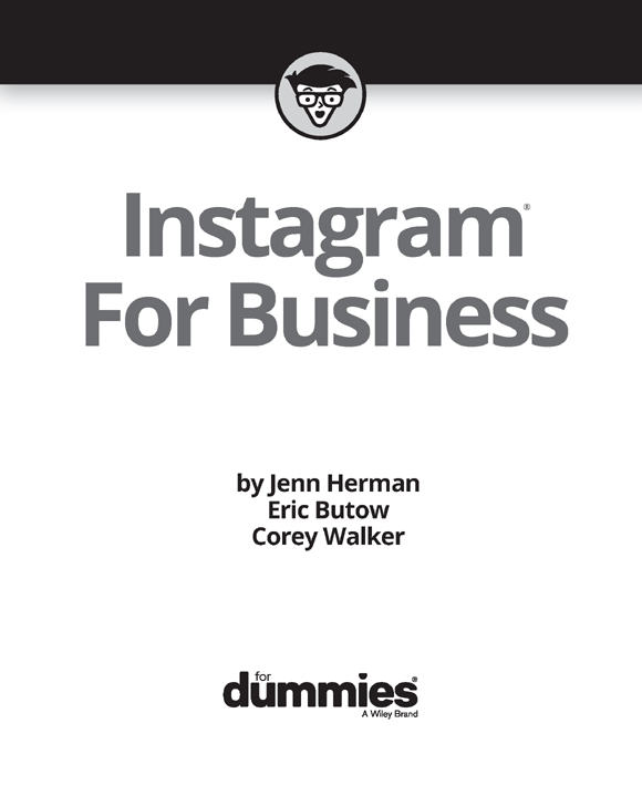 Instagram For Business For Dummies Published by John Wiley Sons Inc 111 - photo 2