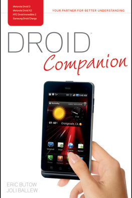 Eric Butow Droid Companion