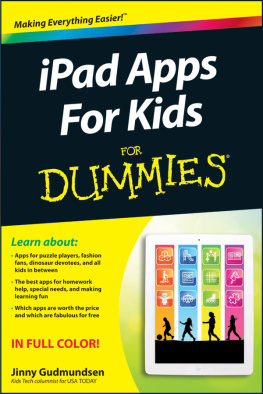 Gudmundsen - iPad Apps For Kids For Dummies