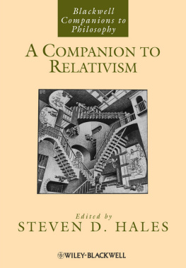 Hales A Companion to Relativism