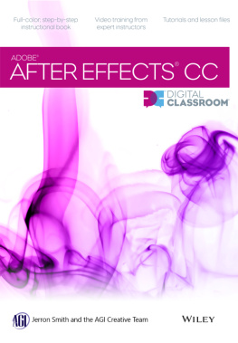 Jerron Smith - After Effects CC Digital Classroom
