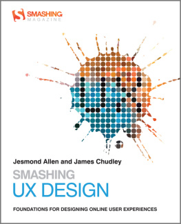 Jesmond Allen - Smashing UX Design