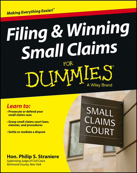 Filing Winning Small Claims For Dummies Published by John Wiley Sons Inc - photo 1