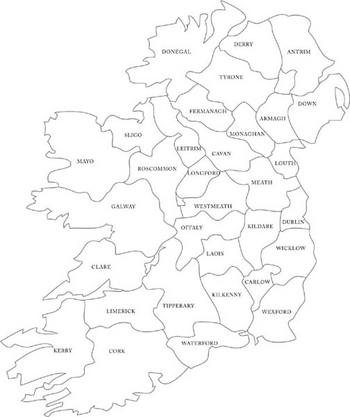 COUNTIES OF IRELAND INTRODUCTION The first map I ever owned was The Educational - photo 3