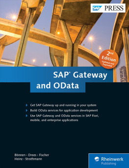Bönnen Carsten - SAP Gateway and OData