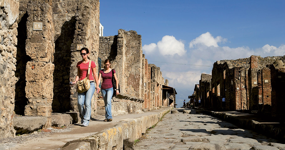Street in Pompeii LONELY PLANETGETTY IMAGES Grotta Azzurra Capris craggy - photo 6