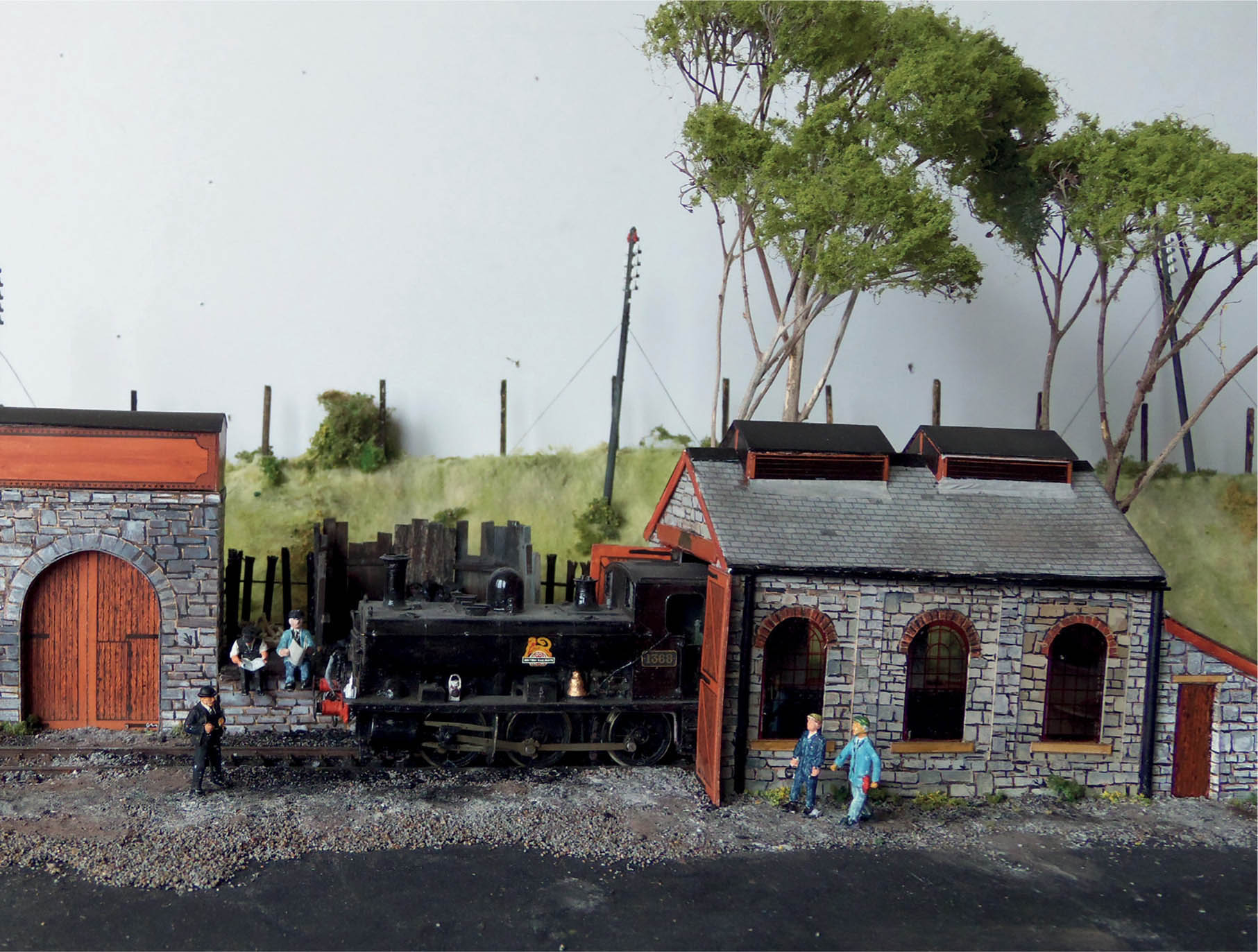 Modelling Engine Sheds Motive Power Depots OF THE STEAM ERA TERRY BOOKER - photo 2