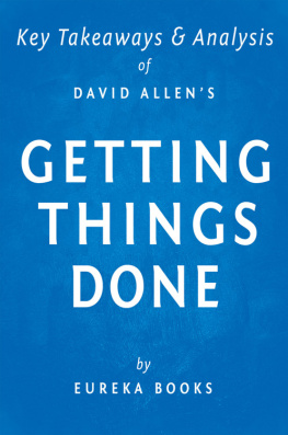 Books - Getting Things Done by David Allen / Key Takeaways & Analysis