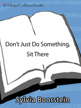 Boorstein - Dont Just Do Something, Sit There