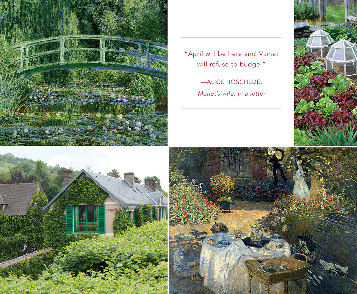 Top left The Water Lily Pond 1899 Bottom right The Luncheon 1881 Monets - photo 3