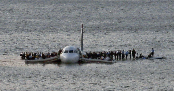 US Airways Flight 1549 aka the Miracle on the Hudson has a safe landing on - photo 4