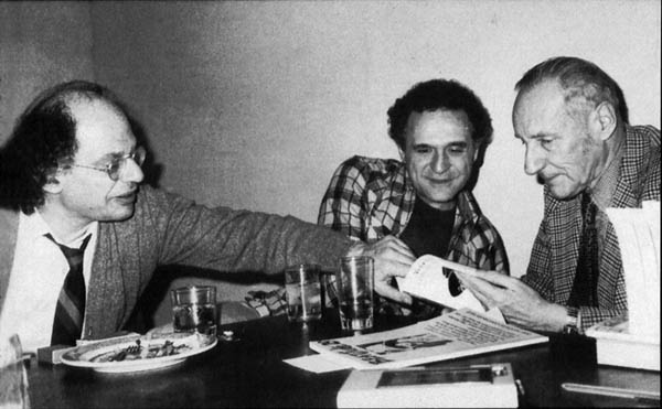 Ginsberg Giorno Burroughs look at first edition of With William Burroughs in - photo 3