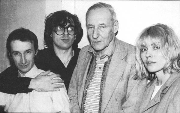 The Punks and the Godfather Victor Bockris Chris Stein William Burroughs and - photo 8