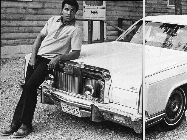 Muhammad in 1973 at Fighters Heaven with one of his cars When I read the piece - photo 5