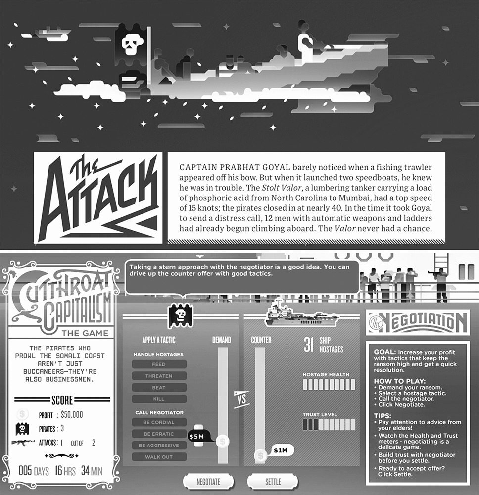 Figure 11 The similarities between Cutthroat Capitalism the magazine spread - photo 1