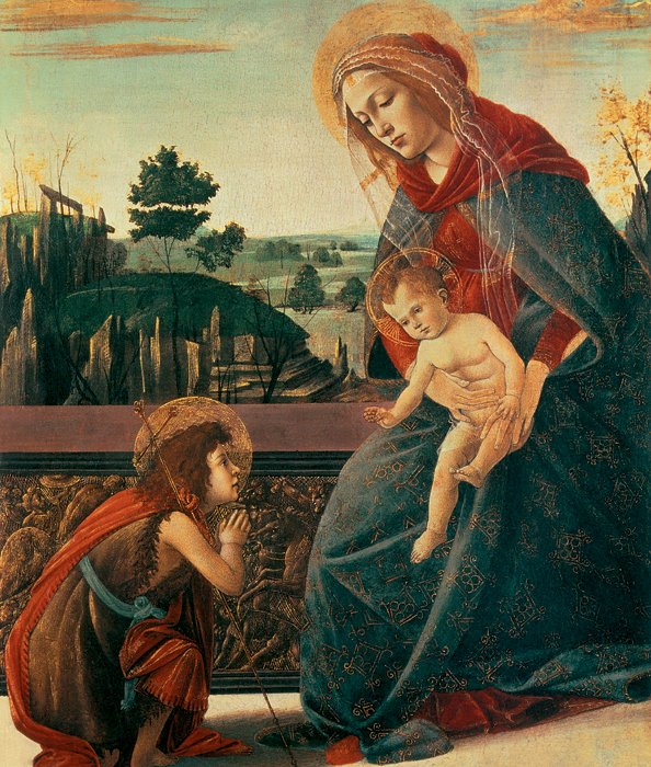 3 Sandro Botticelli Virgin and Child with Saint John the Baptist c - photo 4