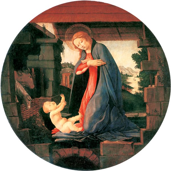 6 The Virgin Adoring the Child 1480-1490 Tempera on panel diameter 589 - photo 7