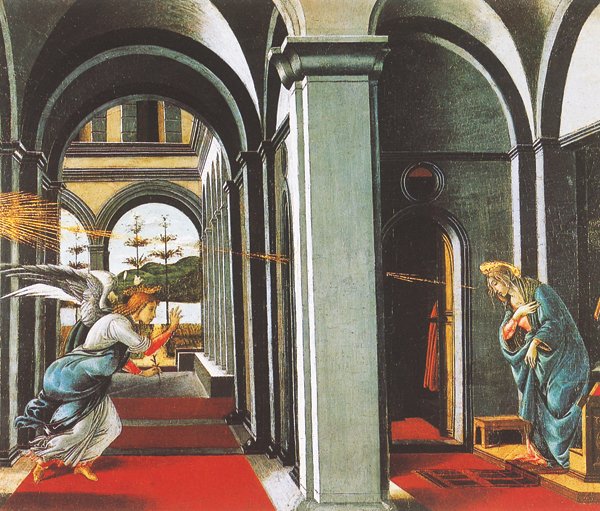 8 The Annunciation c 1495-1500 Tempera on panel 495 x 619 cm - photo 9