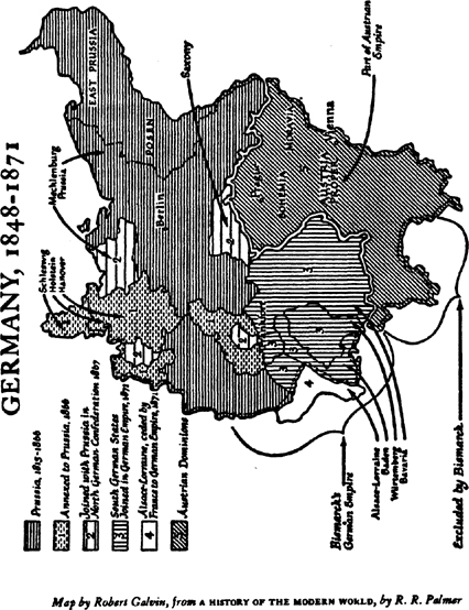 Map by Robert Galvin from A HISTORY OF THE MODERN WORLD by R R Palmer I - photo 3