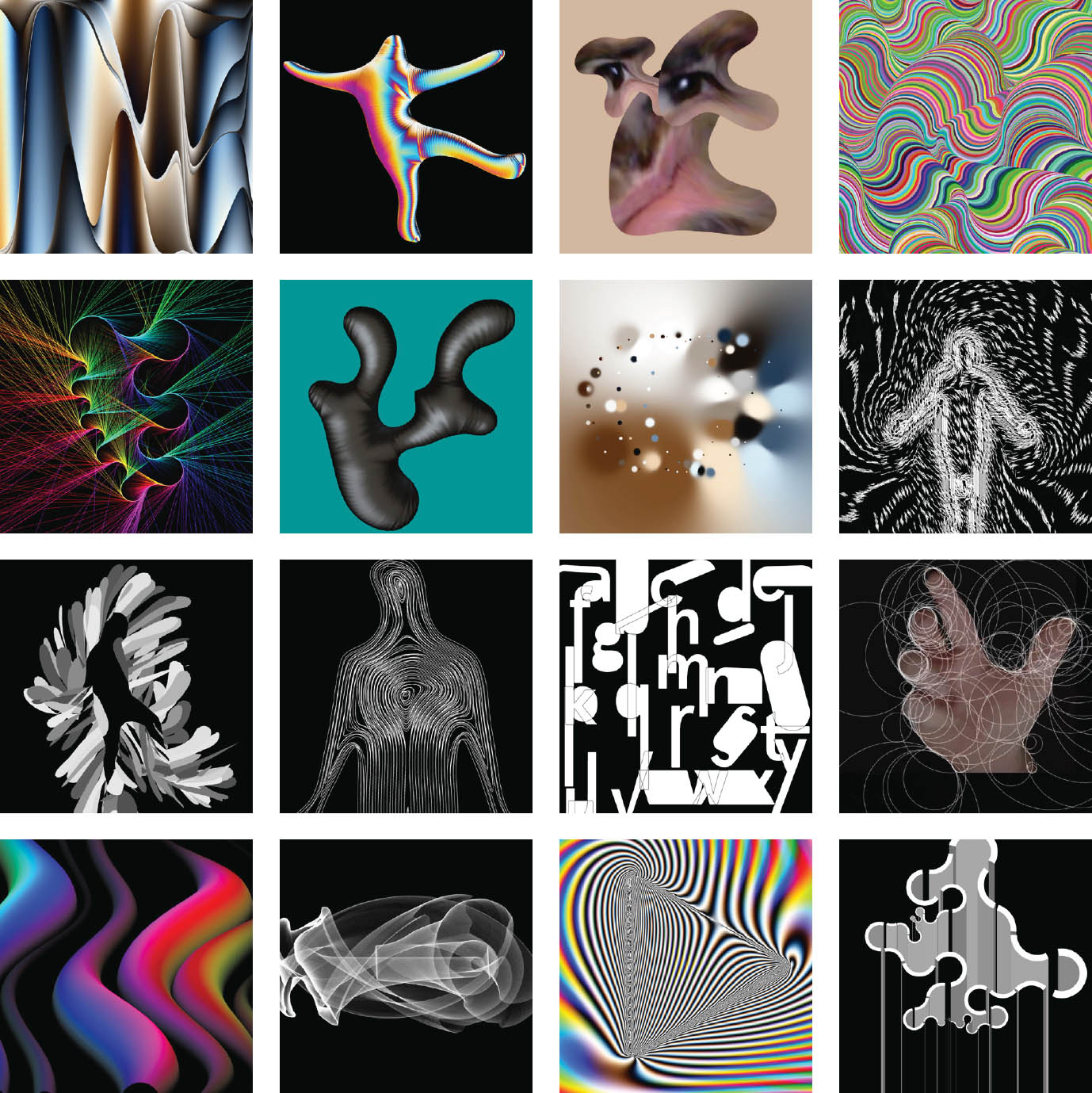 Daily Sketches is a series of short generative animations shared daily with the - photo 13