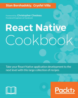 Bershadskiy Stan - React Native Cookbook