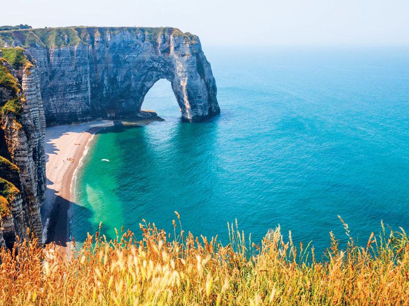 Dramatic white cliffs tretat FRANS SELLIESGETTY IMAGES NORMANDY - photo 4