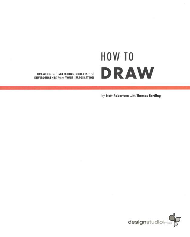 How to draw drawing and sketching objects and environments from your imagination - photo 1