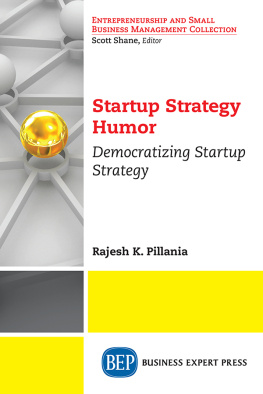 Rajesh K. Pillania Startup Strategy Humor