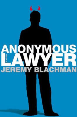 Jeremy Blachman - Anonymous Lawyer