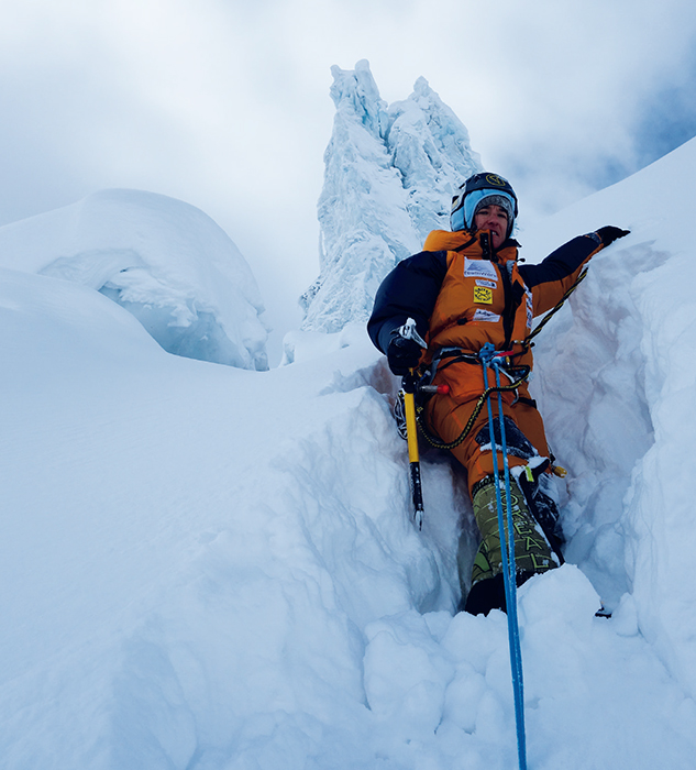 French alpinist lisabeth Revol on her 2017 solo attempt to climb Manaslu in - photo 3