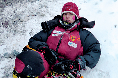 Polish alpinist Tamara Sty member of the international team attempting the - photo 12