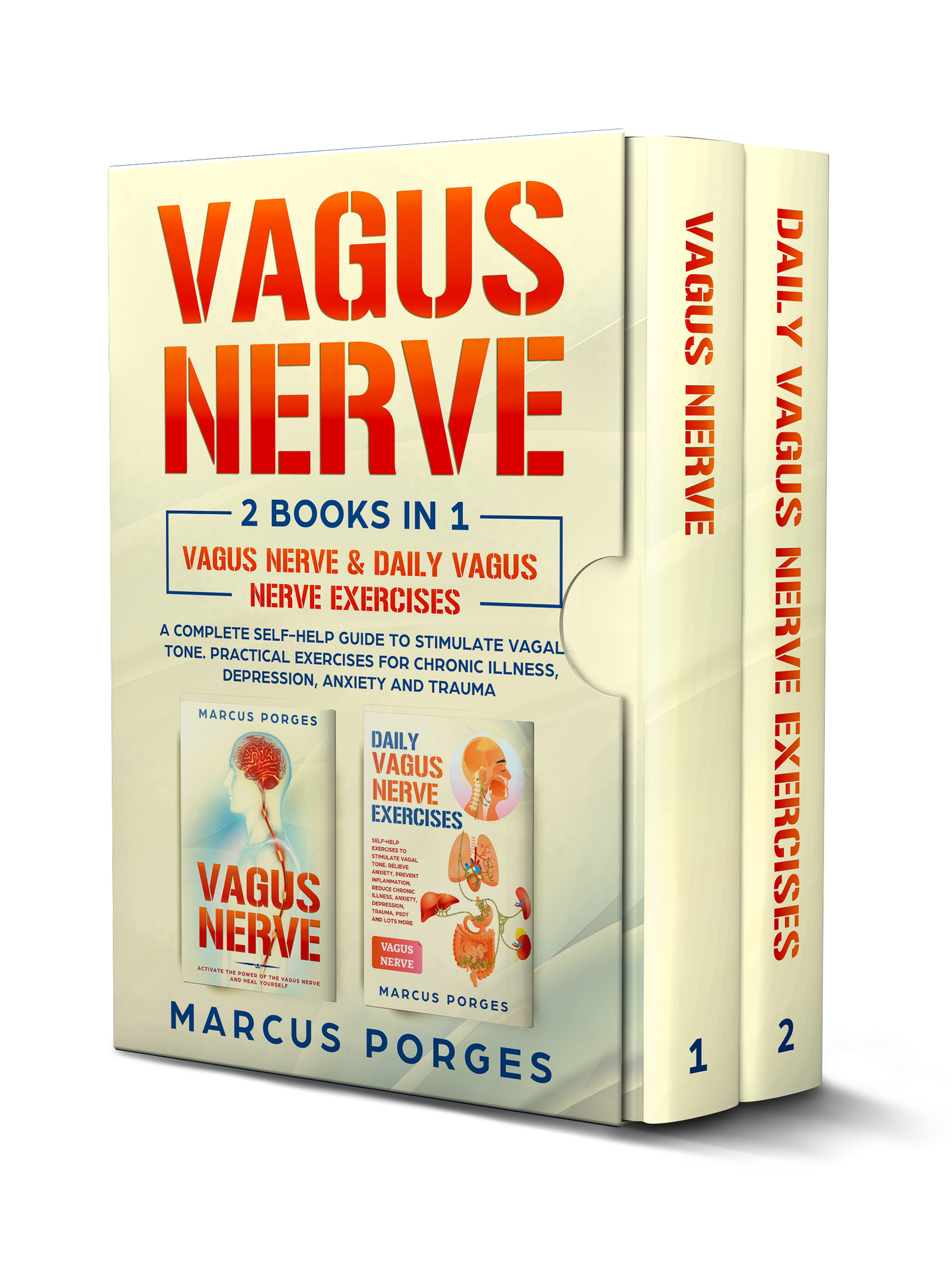 VAGUS NERVE 2 BOOKS IN 1 VAGUS NERVE DAILY VAGUS NERVE EXERCISES A Complete - photo 1