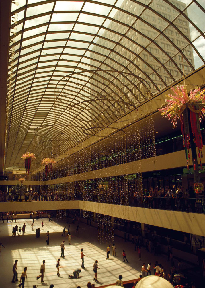 Shopping malls were a center of activity in the consumer-driven 1980s - photo 4