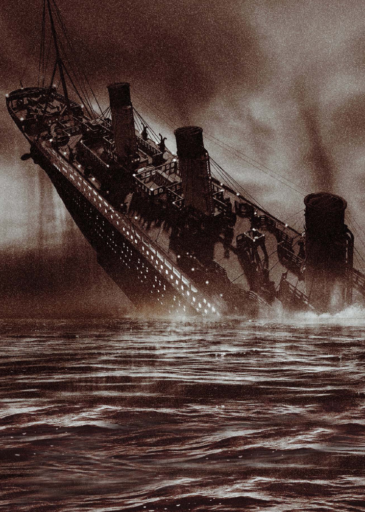 The unsinkable Titanic hit an iceberg sank and killed more than 1500 - photo 3