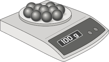 1What is the total mass of the marbles shown in the illustration 2If each of - photo 7