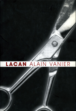 Alain Vanier - Lacan