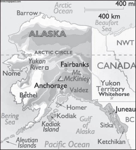 The border separating Alaska and Canada stretches 1538 miles from the tip of - photo 3