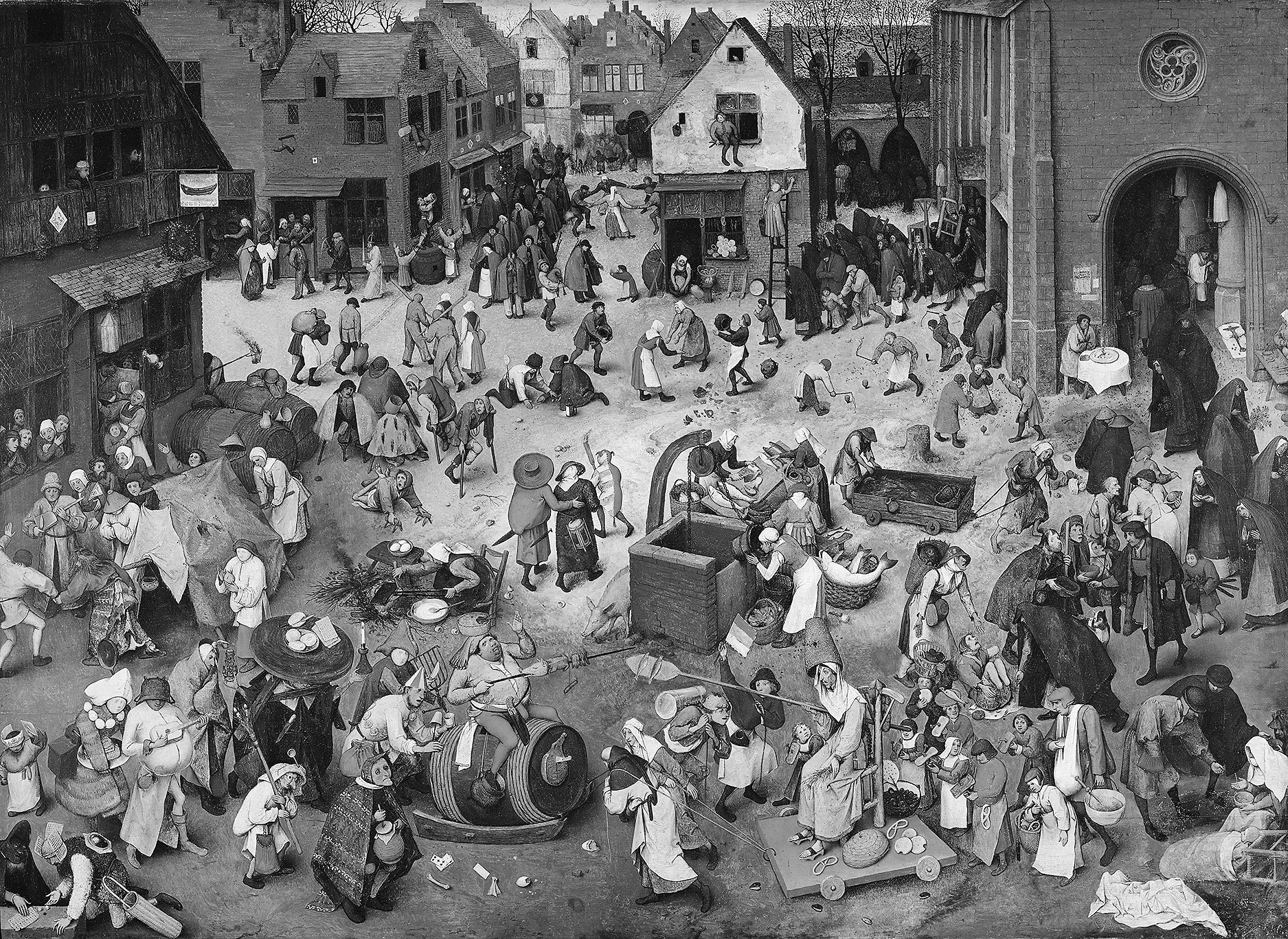 FIGURE 11 Pieter Brueghel the Elder The Battle of Carnival and Lent 1559 - photo 2