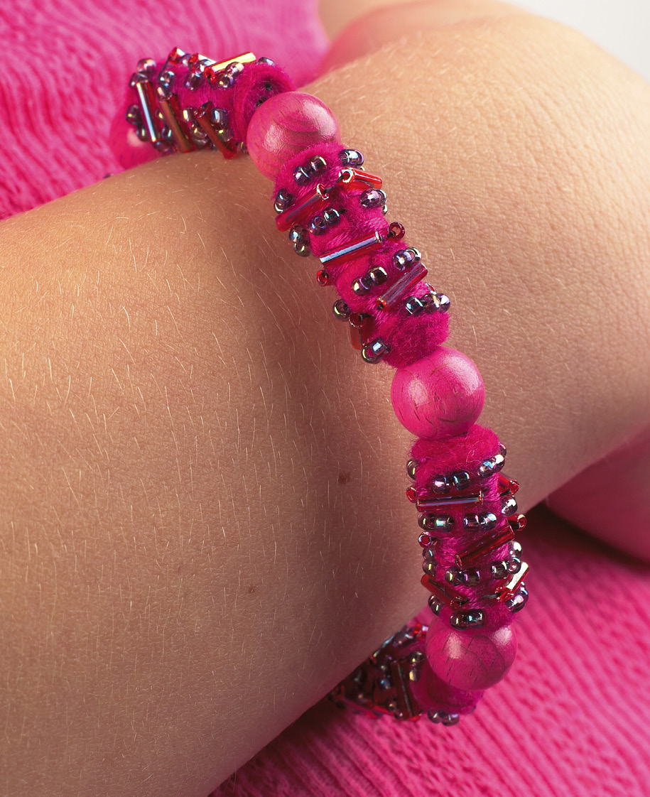 Turkish Delight Use passionate pinks and purples to create a bracelet hot - photo 18