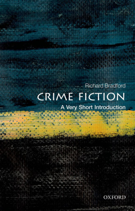 Bradford - Crime Fiction: A Very Short Introduction