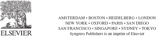 Table of Contents Copyright Syngress is an imprint of Elsevier 50 Hampshire - photo 2