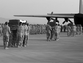 Ramp ceremony for Pte Kevin Dallaire Sgt Vaughan Ingram Cpl Bryce Keller - photo 8