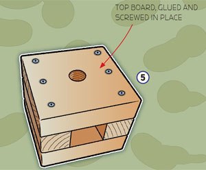 Glue and screw the top board onto the sides and base Sand the slide until it - photo 7