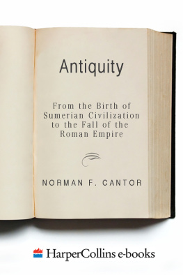 Cantor Antiquity: from the birth of Sumerian civilization to the fall of the Roman Empire