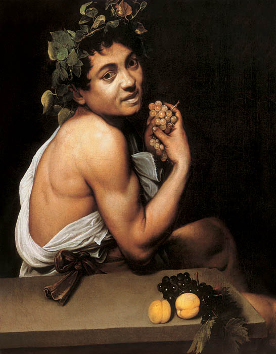 Sick Bacchus or Satyr with Grapes c 1593 Oil on canvas 67 x cm Museo e - photo 4