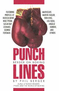 title Punch Lines Berger On Boxing author Berger Phil - photo 1