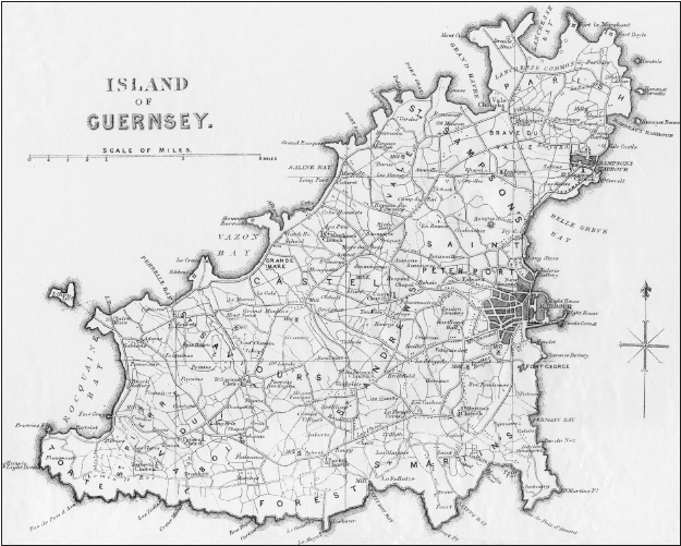 Guernsey from Ward and Lock 1881 INTRODUCTION G uernsey is the second - photo 4